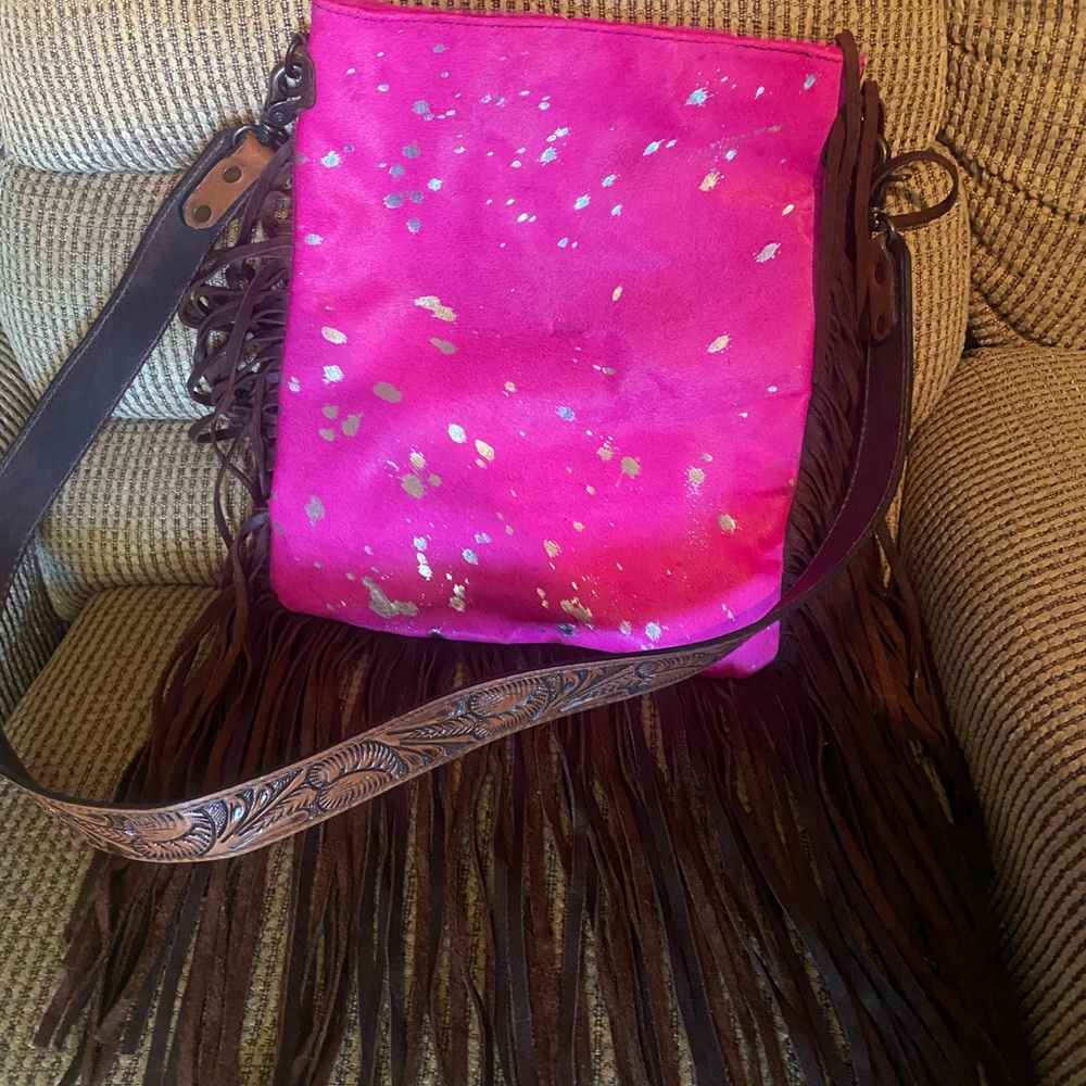 American darling fringe crossbody.